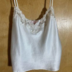 vintage victoria's secret satin tank top